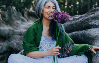 Butterfly pose. Yoga helps to balance your Second Chakra.