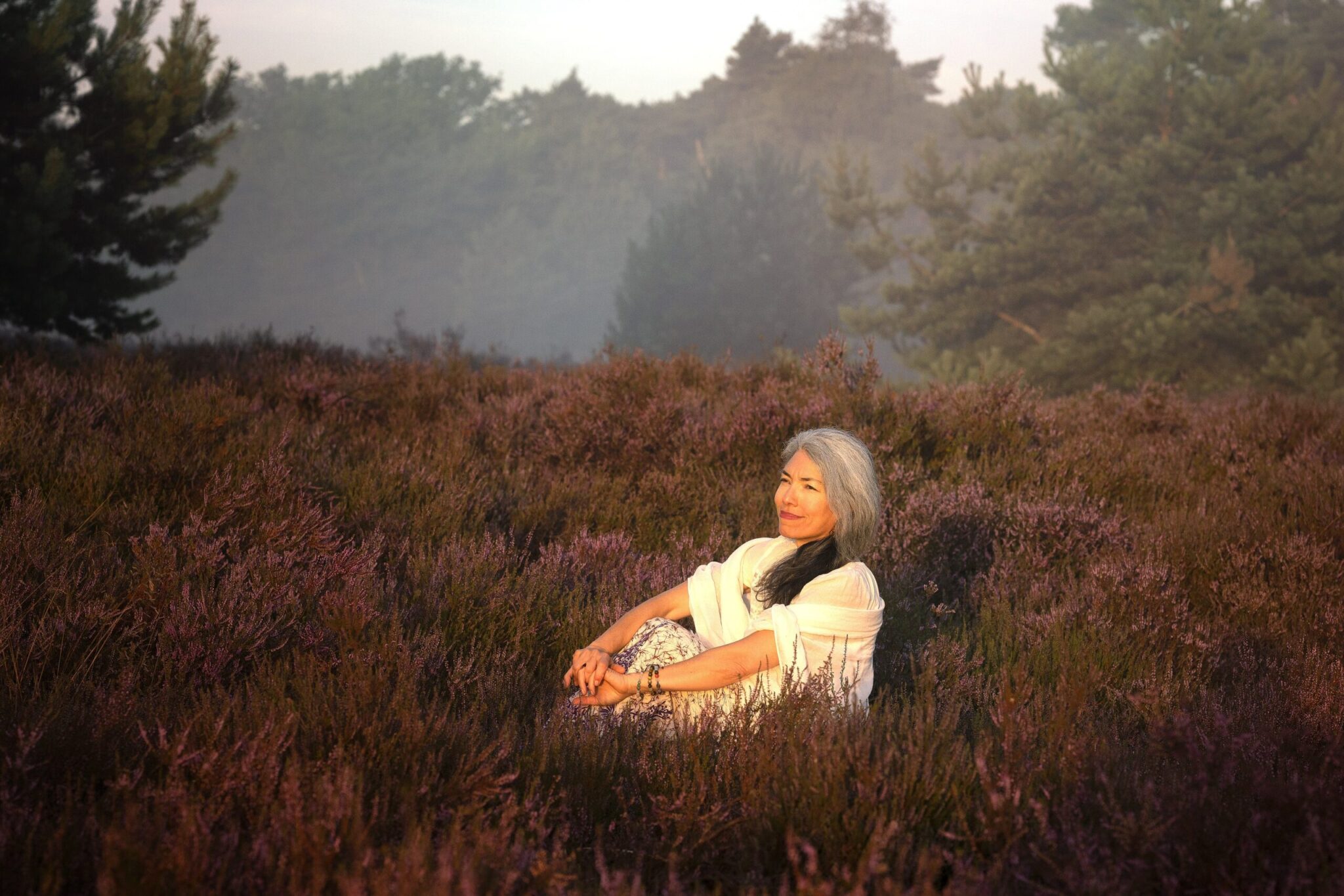 Zen Woman after Restorative Yoga